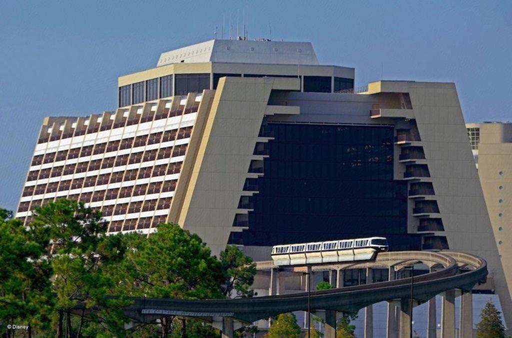 Disney'S Contemporary Resort Lake Buena Vista Exterior photo